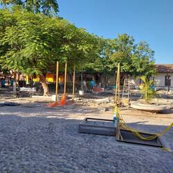 Baustelle am Hauptplatz