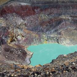 Kratersee vom Vulkan Santa Ana