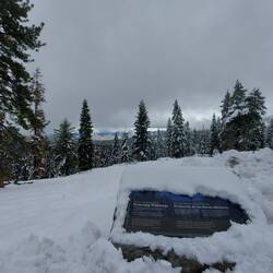 Trail noch nicht geräumt.
