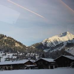 The beginning of the alpine view.