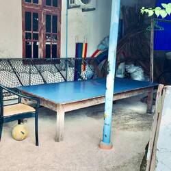 Liegestühle aus alten Fischernetzen: Joalis