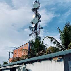 Kommunikation in die Welt