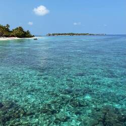 Und überall sonst ebenfalls klares Wasser