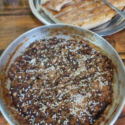 Dattel Omelett. Sehr lecker! Mit 10 Datteln und Zimt😃