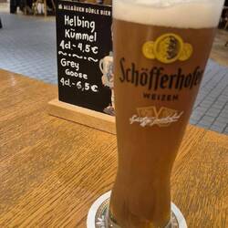 Und unser bayrisches Abendbrot verdient
