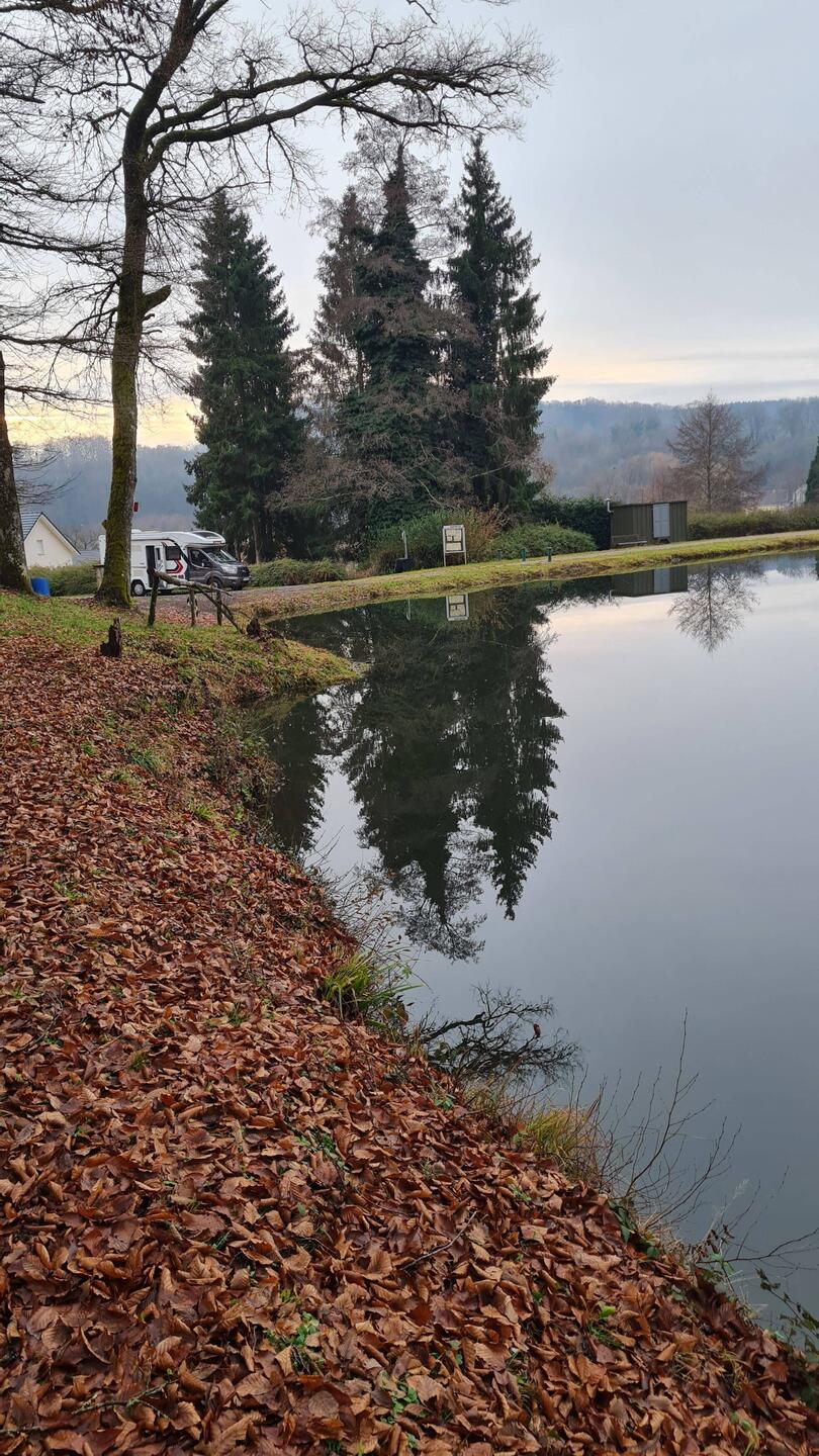 Abfahrt bei 0°C und ohne Nebel