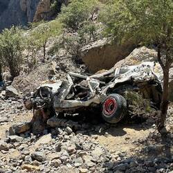 Parkendes Auto ohne Handbremse - ups