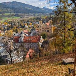 Bruneck im Herbst