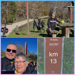 Kleine Radtour ​🚴 bei bestem Wetter.