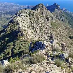 Vidéo-diaporama du sommet de Bernia à El Portitxol, par les crêtes