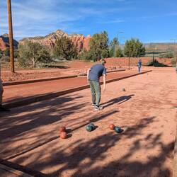 The most scenic bocce ball location.