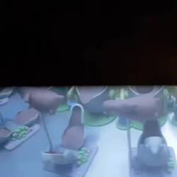 Spinning with a strobe light