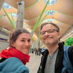 ...angekommen in Madrid