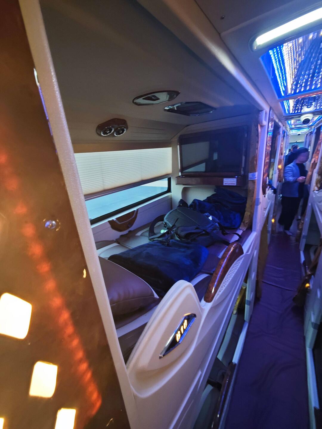 Hier habe ich mich noch über meinen Platz gefreut