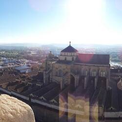 The Mosque-Catedral building, the tallest portions are the Christian additions