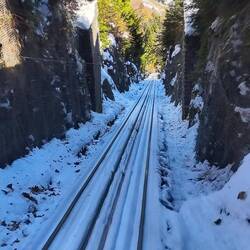 We took a funicular from Interlaken Ost to Harder Kulm