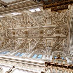 Roof above the choir