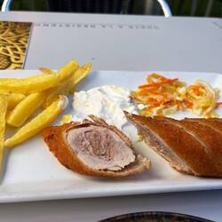 Flammequin, a traditional Andulusian dish named after a Spanish King's Flemish courtiers' hair style