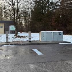 Ent- und Versorgung (auch im Winter in Betrieb)