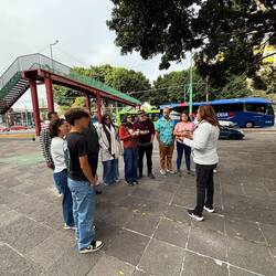 Heute mal nicht 1:1, sondern im Schoße einer Kleingruppe unterwegs.