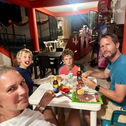 Improvisiertes Abendessen