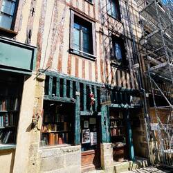 Barrio de la Boucherie: Un barrio pintoresco y encantador con casas de entramado de madera