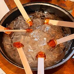 Maple Toffee on a stick