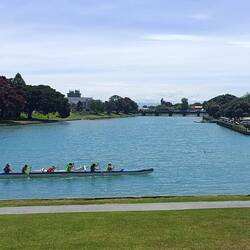 Dans un parc à Gisborne près de la rivière- Gisborne Whataupoko