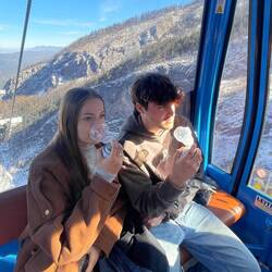 War heute spontan mit Fiona (D) und Eden (Paris) unterwegs.