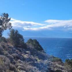 Spaziergang zur Nachbarbucht