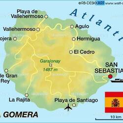 La Gomera, die kleinste der Inseln und da wir dort noch nicht waren....