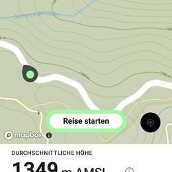 Bis auf fast 1350 m
