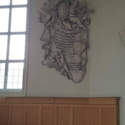 Not the kind of decor we have in our churches