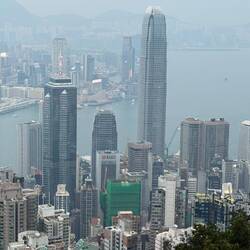 Höchstes Gebäude in Hongkong. International Commerce Centre. 484 Meter. 108 Stockwerke.