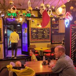 Restaurant "père Noël", choisi par Colin