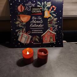 Adventskalender und Kerzen haben wir dank Nesrin dabei 🙏🏼