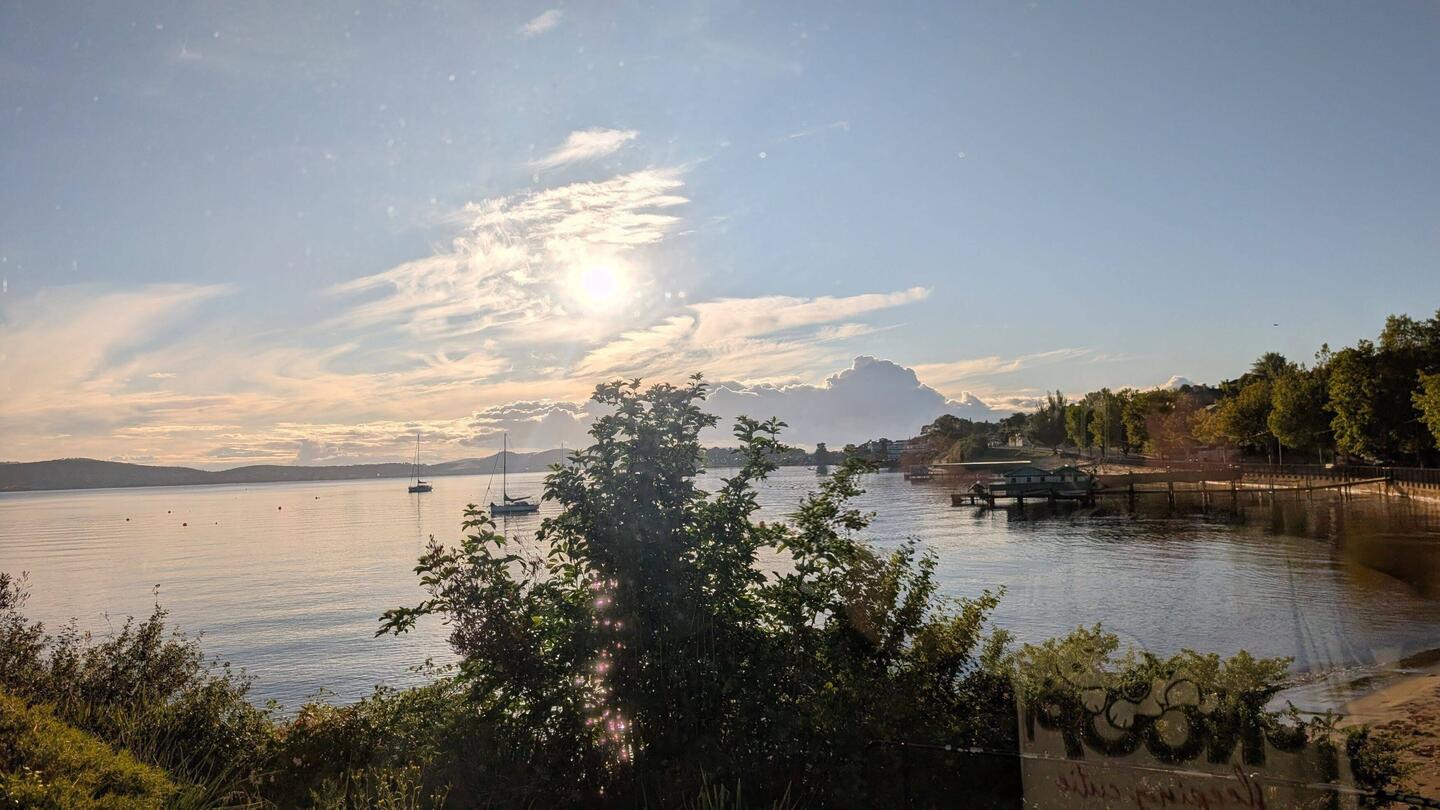 Guten Morgen ,mit Sonne hätten wir heute nicht gerechnet 😘