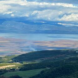ein letzter Blick! Schön war's bei dieser heißen Quelle🫠