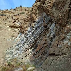 Du sel, même sur les parois