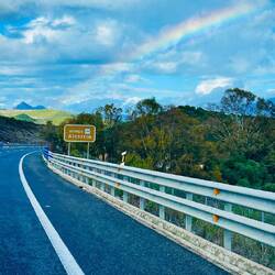In Spanien: Sonne macht sich sichtbar