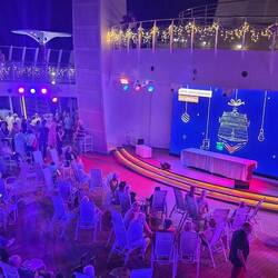 Adventszeit auf dem Pooldeck