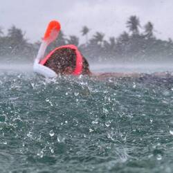 Schnorcheln im Starkregen ☔️