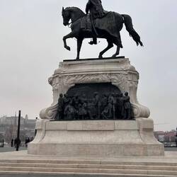 Horse Riding statue of Count Gyula Andrássy