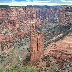 Spider Rock Overlook