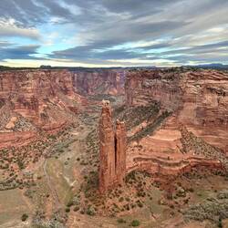 Spider Rock Overlook