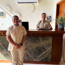 ..mit der "Azteken Tempel" Crew... ...für's Wellness "Juhuuu! 😅"