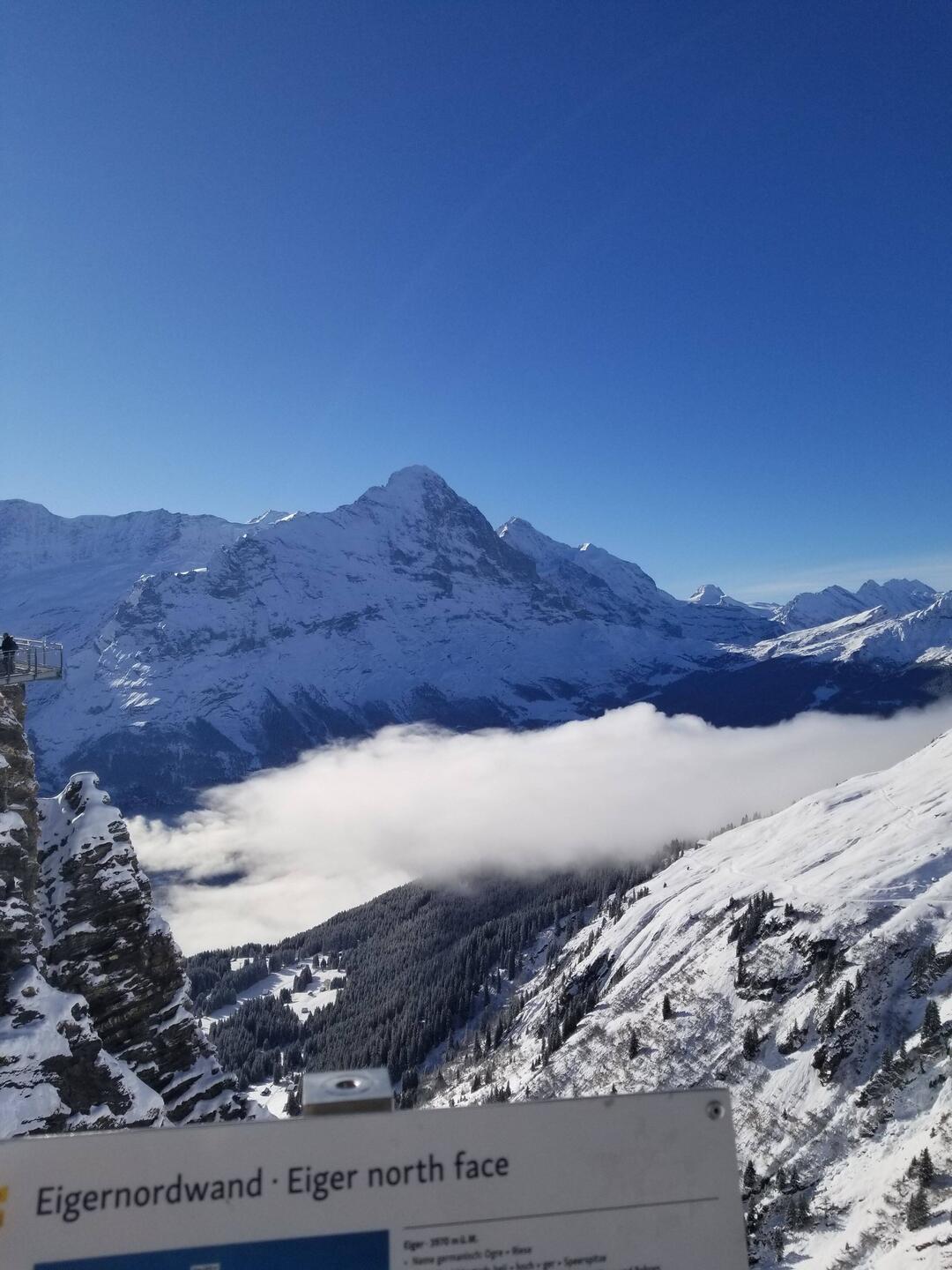 The Eiger North Face is a designated element of the Junfrau Region UNESCO World Heritage Site.