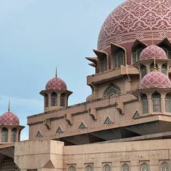 Red-domed mosque