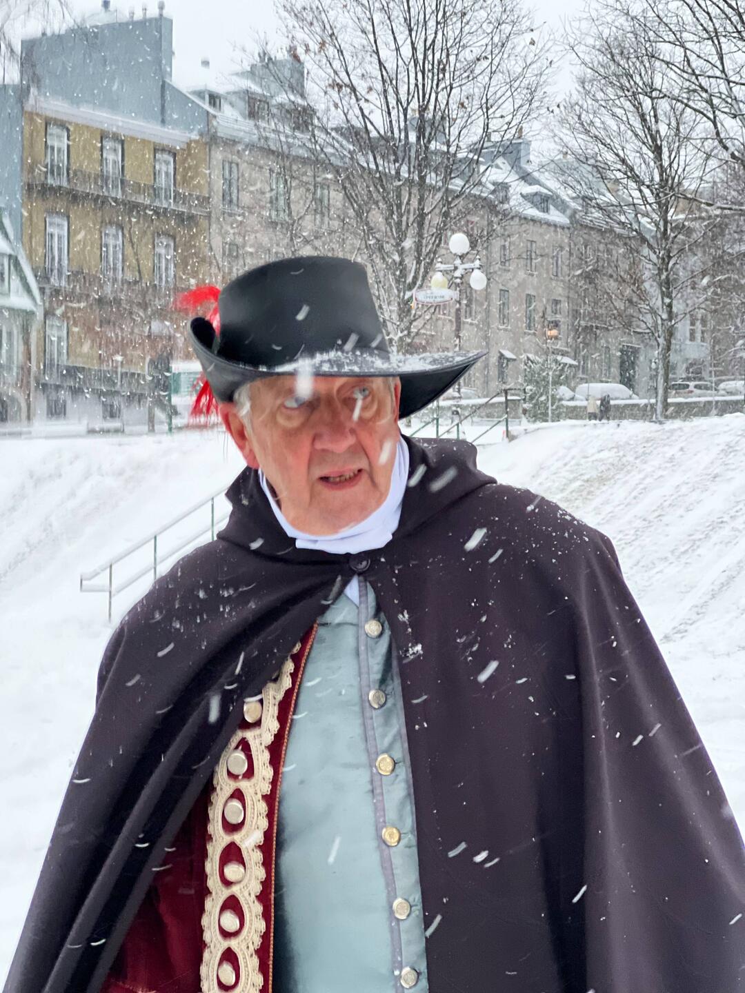 Our guide: Louis de Buade de Frontenac