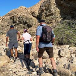 Mohamed nimmt Habibi Dagmar an die Hand...;-)